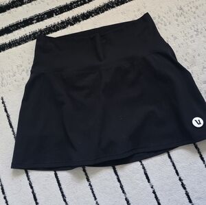vuori volley tennis pickleball skirt skort S small black